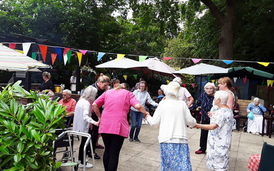The Old Downs Residential Care Home summer BBQ