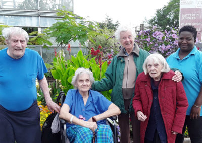 The Old Downs Residential Care Home residents at Hall Place and Gardens in August 2019 2 of 2