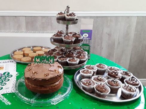 The Old Downs Macmillan Coffee Morning cakes
