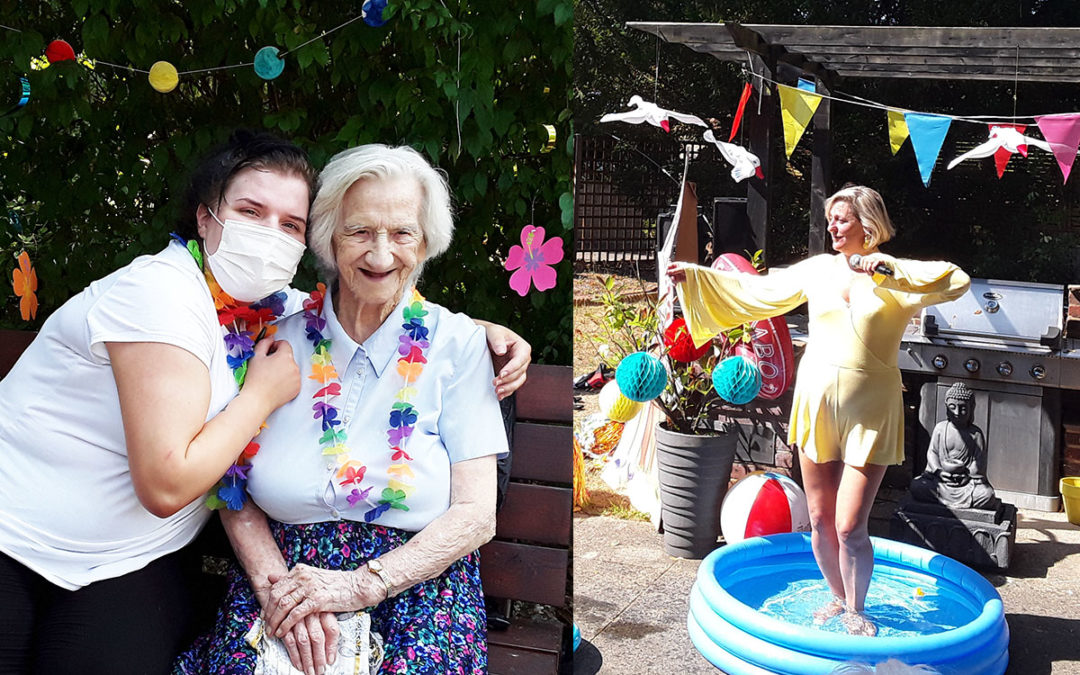 Copacabana fun at The Old Downs Residential Care Home