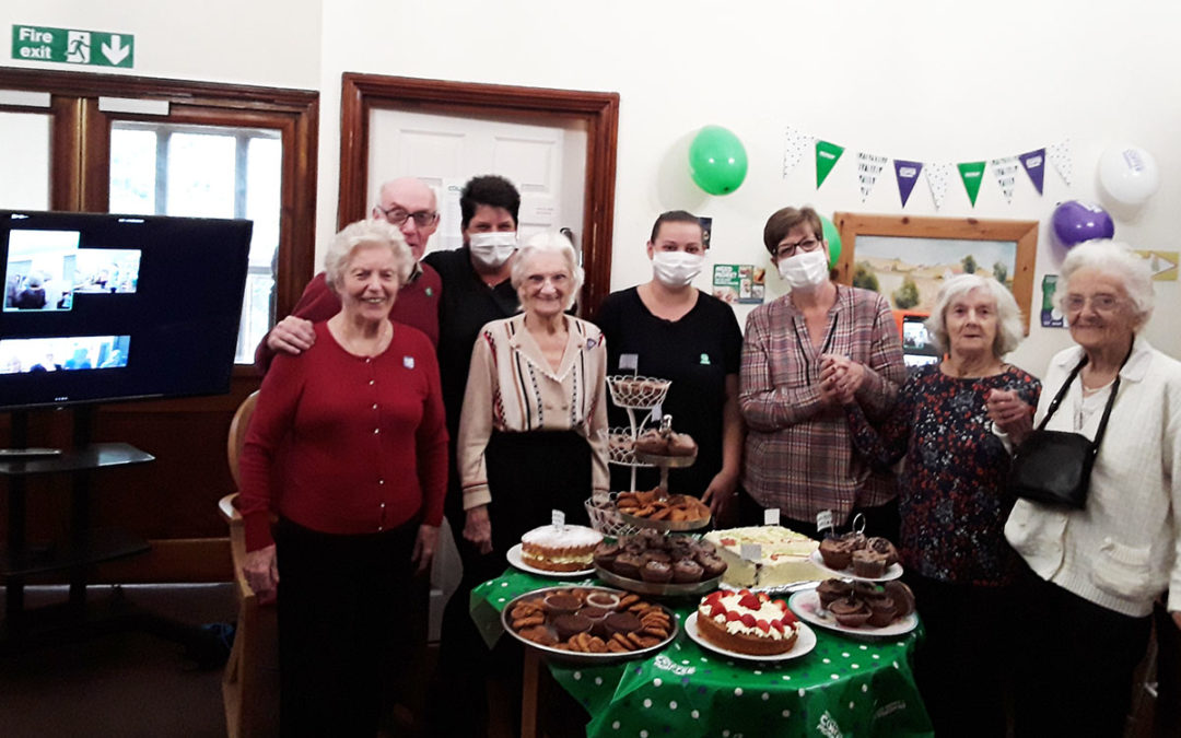 The Old Downs Residential Care Home hosts virtual Macmillan Coffee Morning