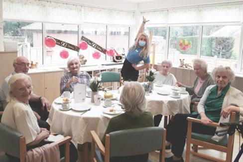 Edna turns 90 at The Old Residential Care Home