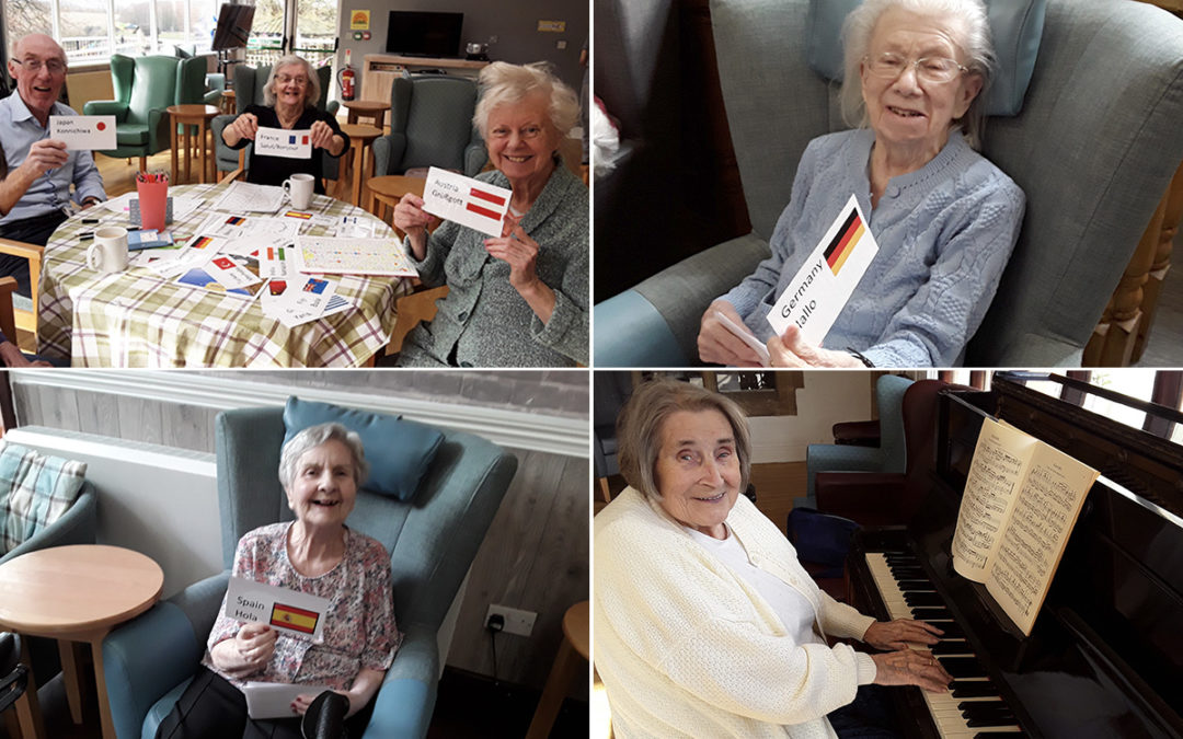 Mother language and music at The Old Downs Residential Care Home