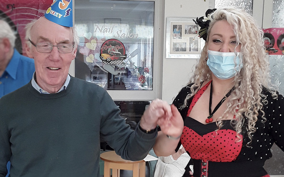 John’s special day at The Old Downs Residential Care Home