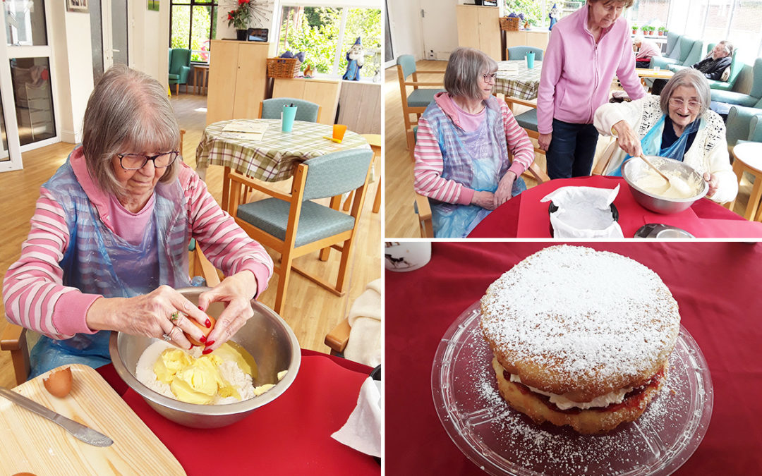 Bake and taste at The Old Downs Residential Care Home