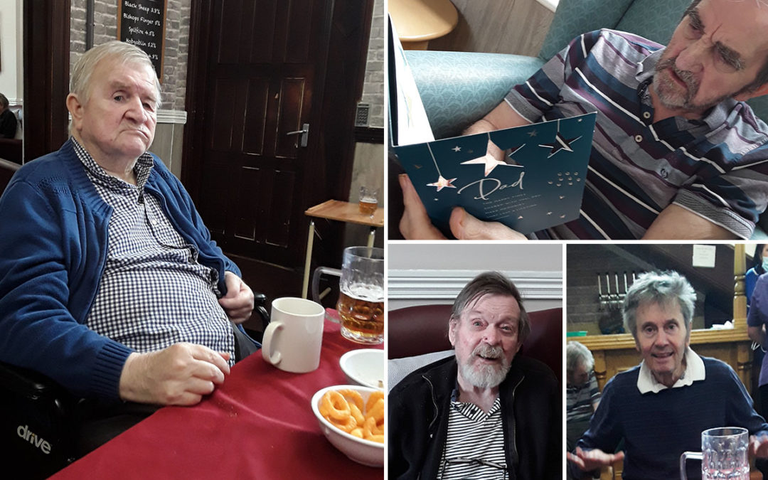 Fathers Day Tavern fun at The Old Downs Residential Care Home