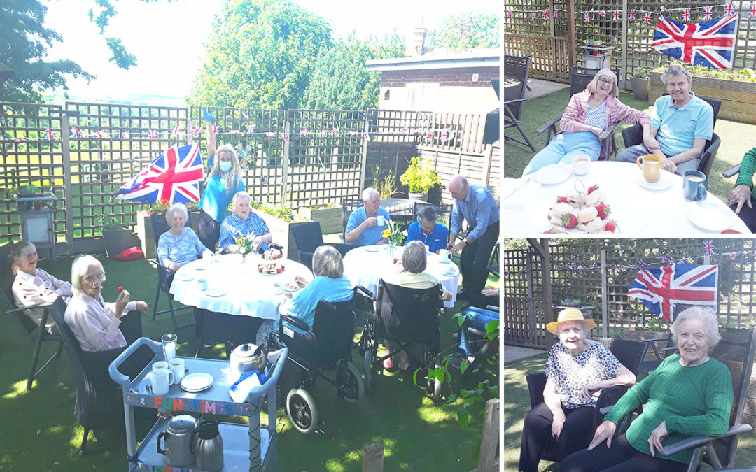 Queens birthday and circus party at The Old Downs Residential Care Home