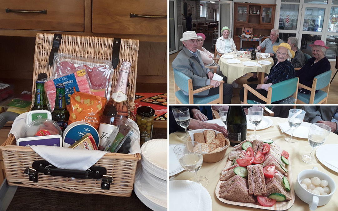 Picnic treats a plenty at The Old Downs Residential Care Home