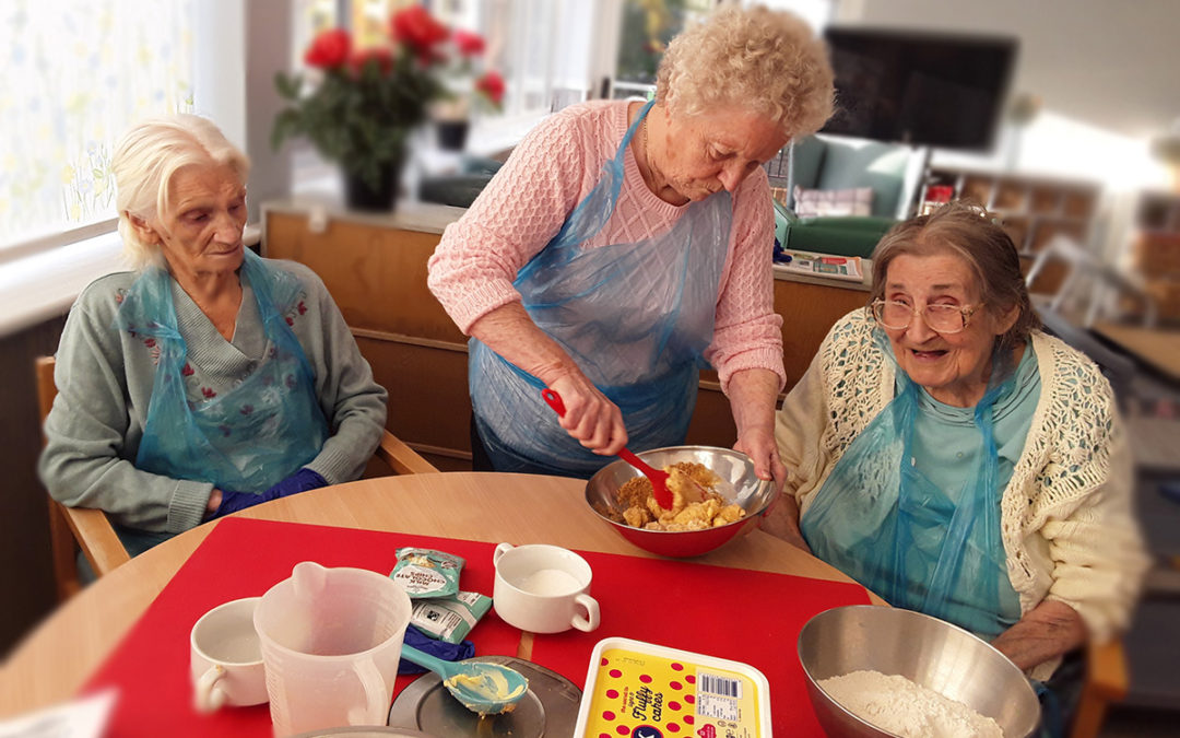 Cookies and International Mens Day at The Old Downs Residential Care Home