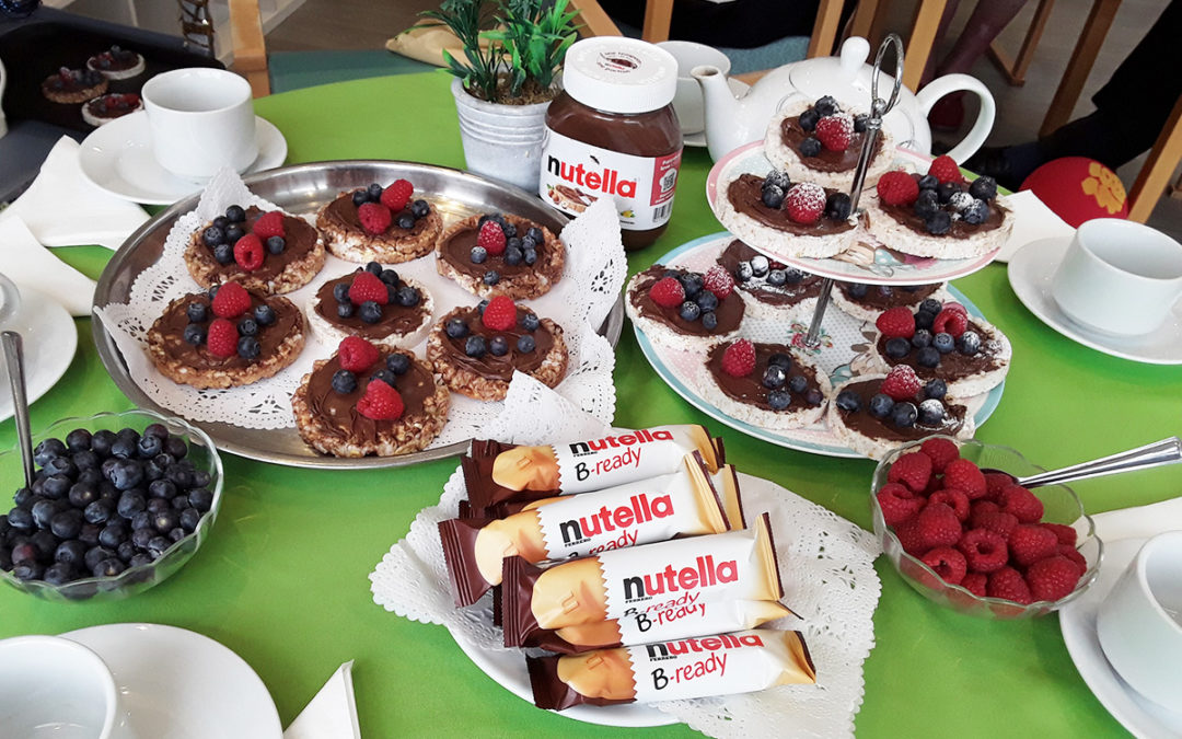 Hats off to Nutella at The Old Downs Residential Care Home