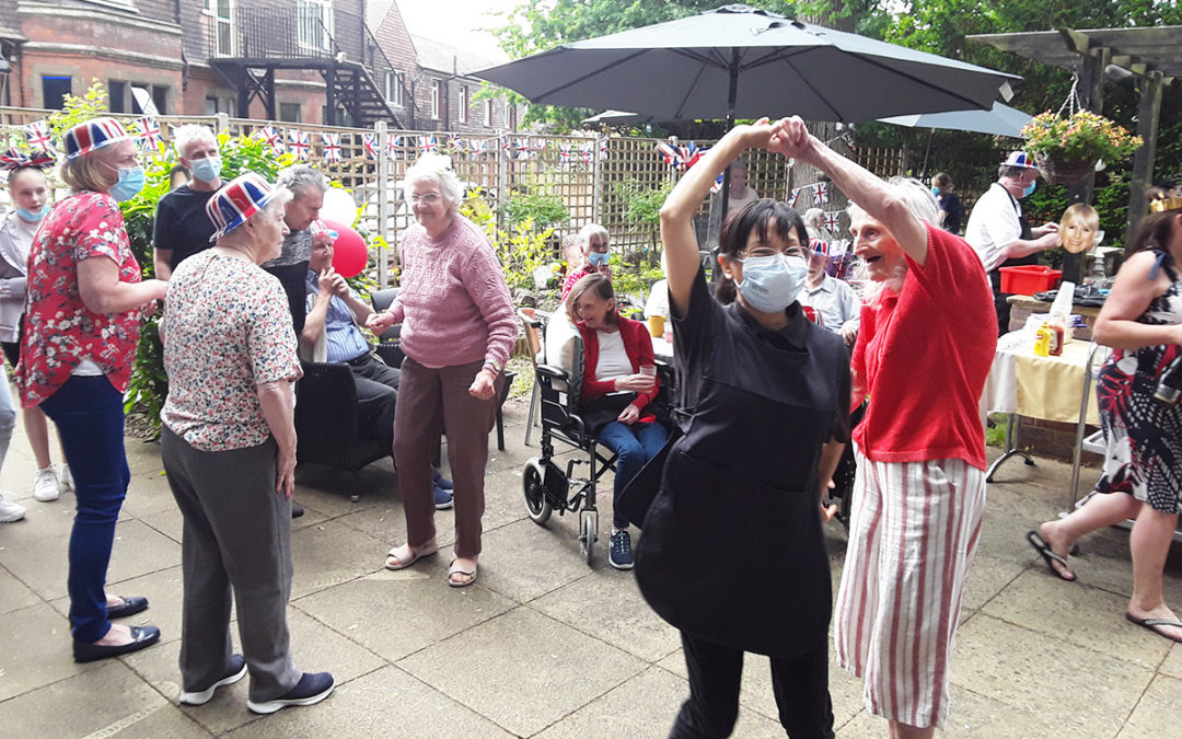 Jubilee fun at The Old Downs Residential Care Home