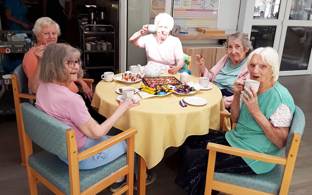 Chocolate celebrations at The Old Downs Residential Care Home