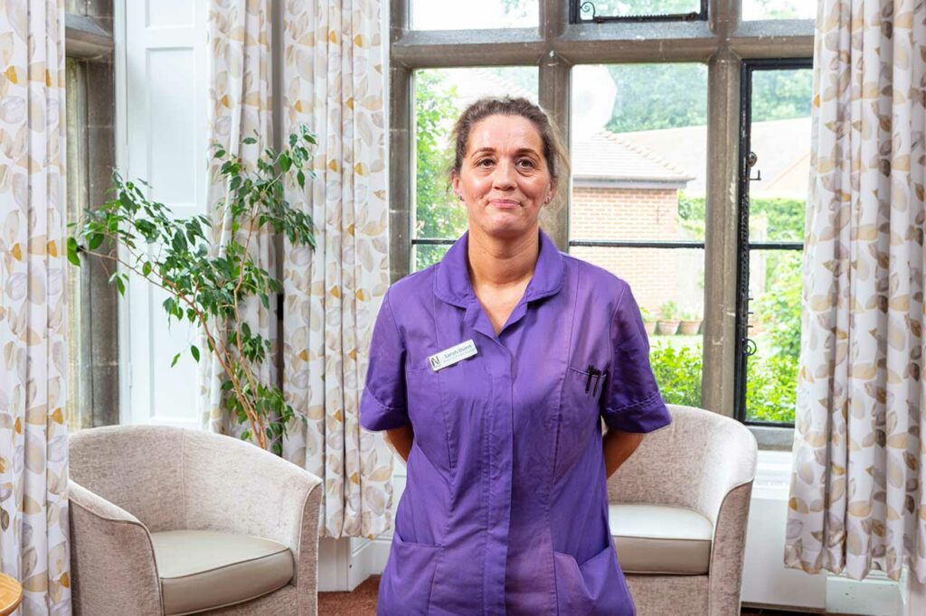 Sarah Dunn, Senior Health Care Assistant