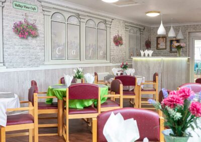 The Old Downs Residential Care Home dining room