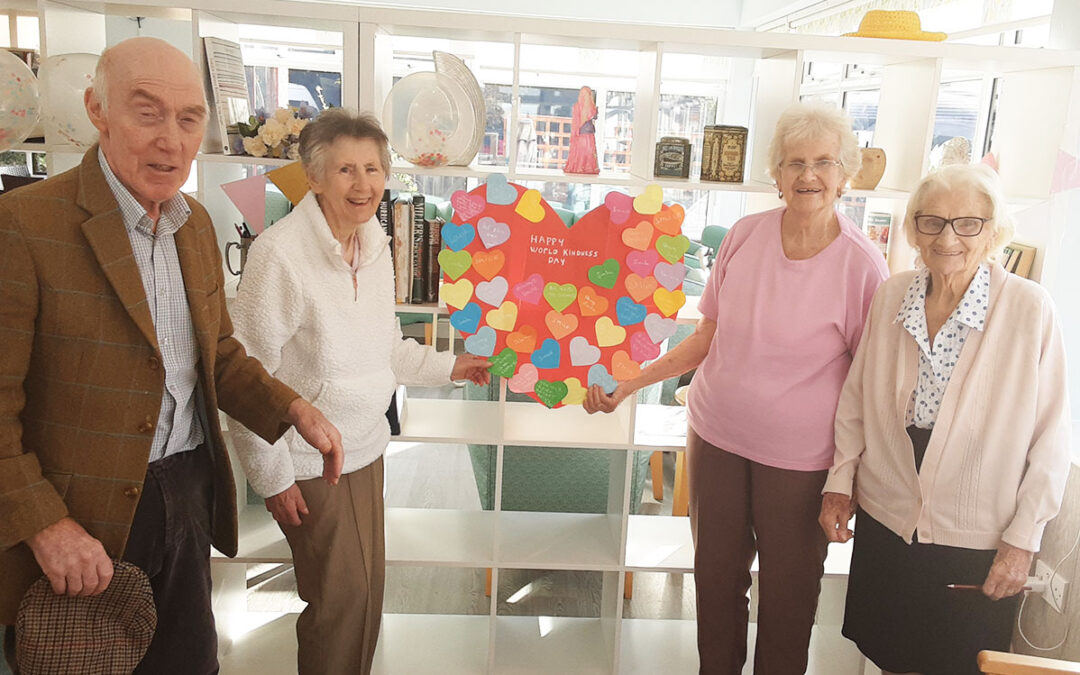 Heartfelt thoughts on World Kindness Day at The Old Downs Residential Care Home