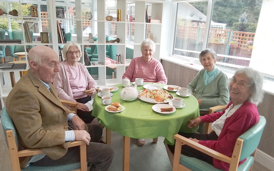 Celebrating National Sandwich Day at The Downs Residential Care Home