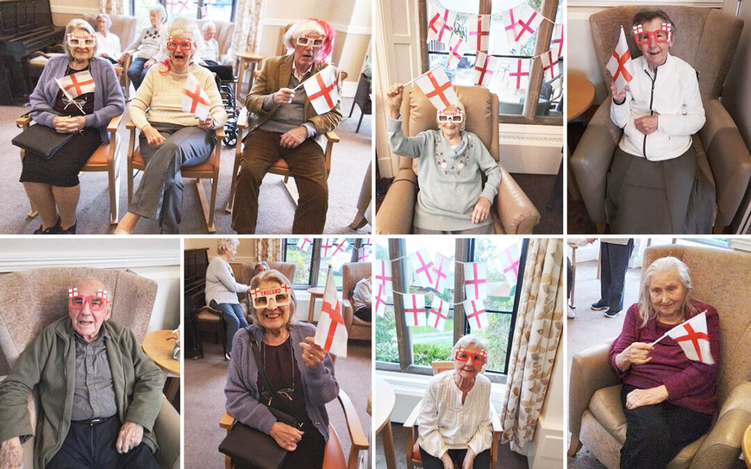 World Cup fun at The Old Downs Residential Care Home