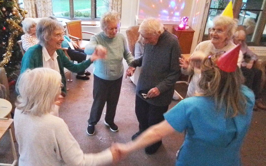New Year celebrations at The Old Downs Residential Care Home