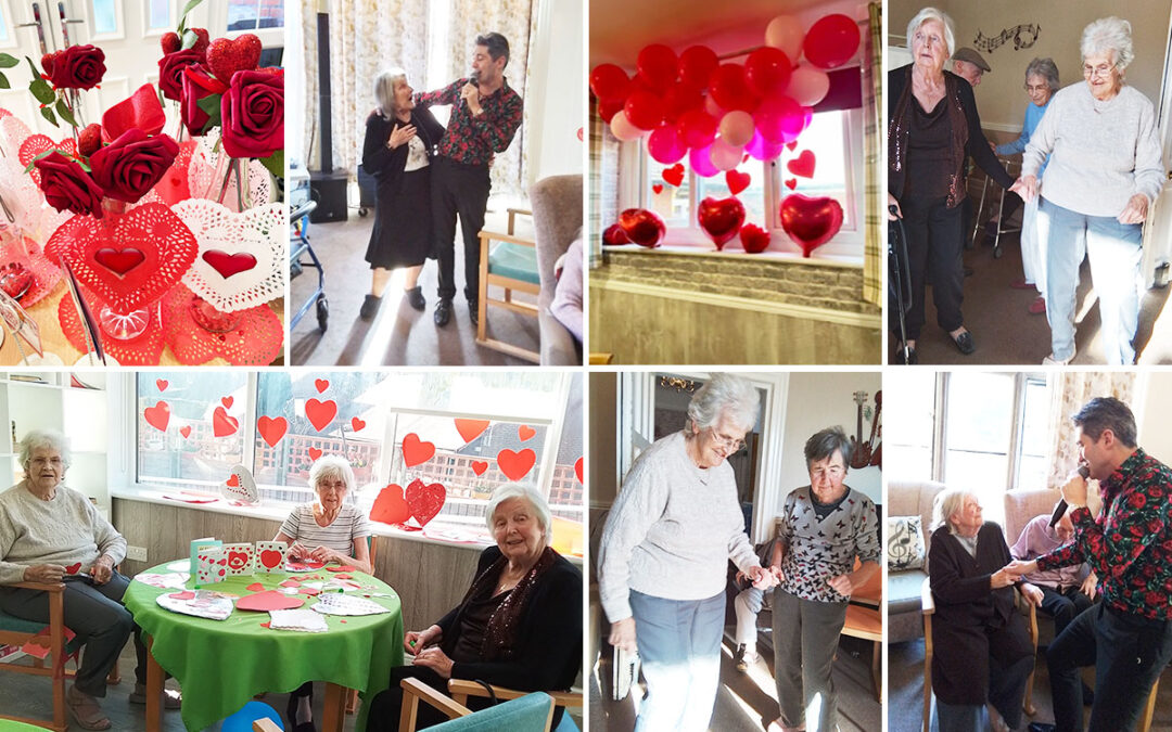 Valentines 2023 at The Old Downs Residential Care Home