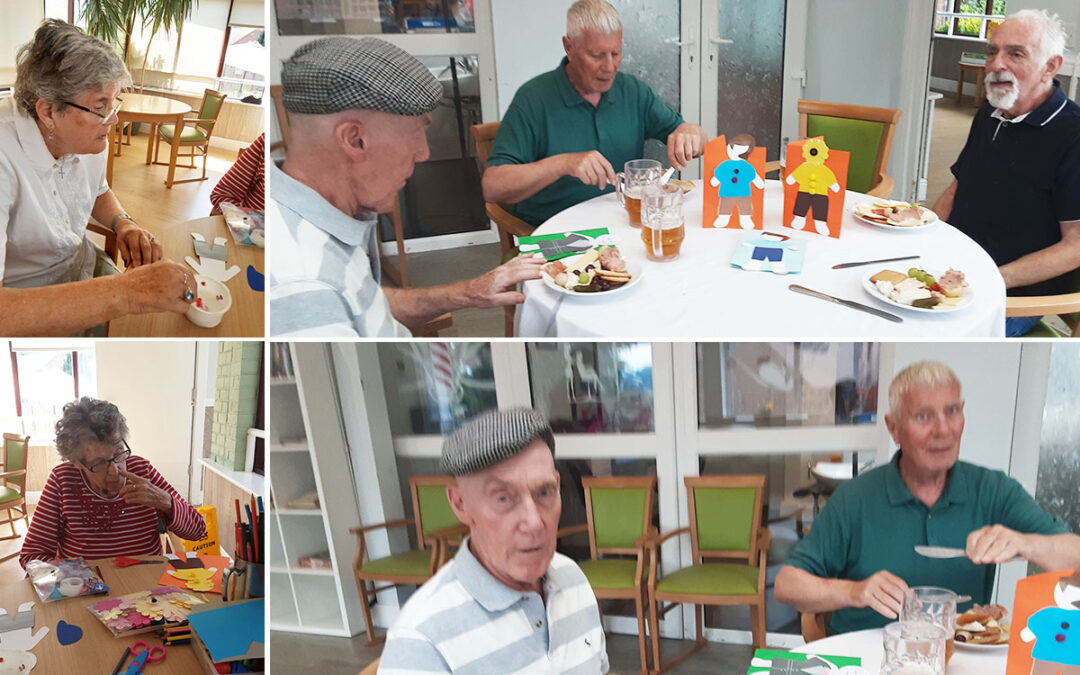 Fathers Day at The Old Downs Residential Care Home