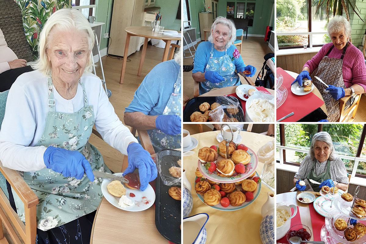 Bake at taste at The Old Downs Residential Care Home