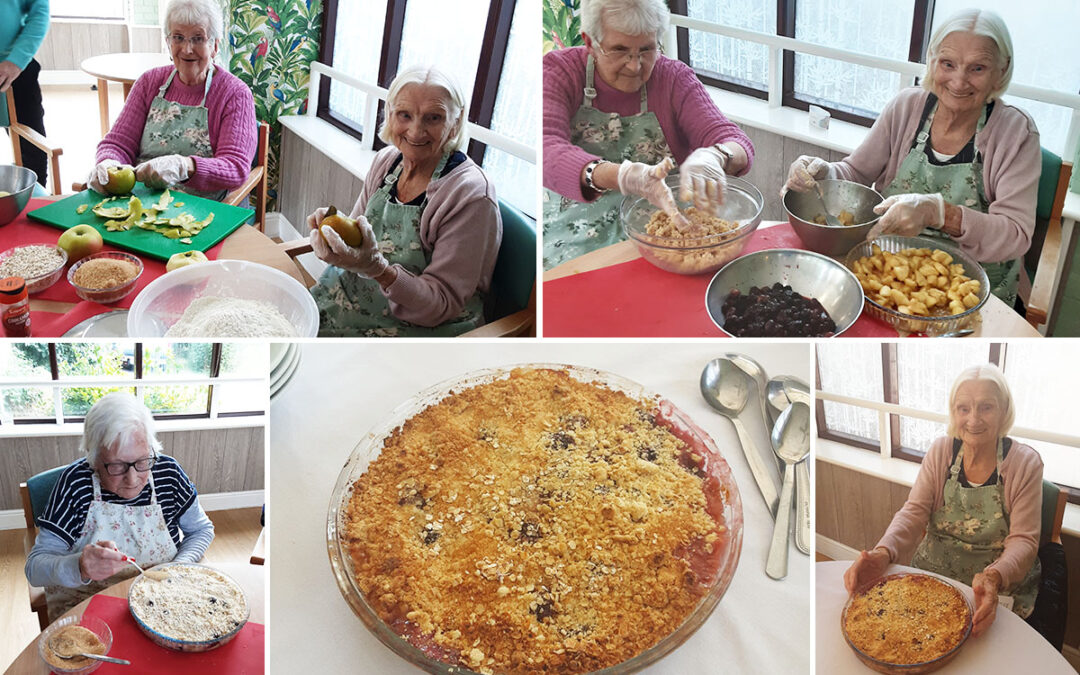 Bake and Taste session at The Old Downs Residential Care Home