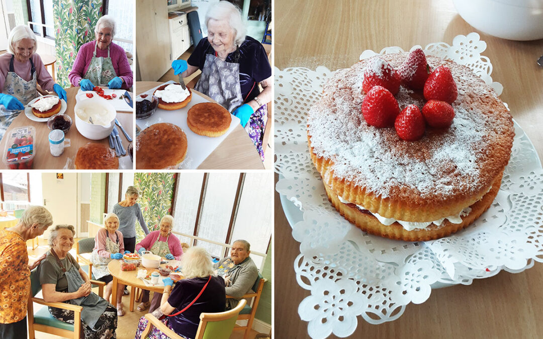 Bake and Taste fun at The Old Downs Residential Care Home
