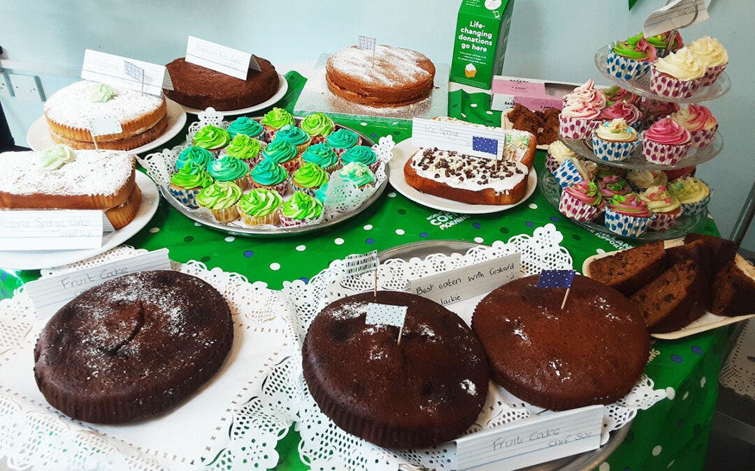 Macmillan Coffee Morning at The Old Downs Residential Care Home