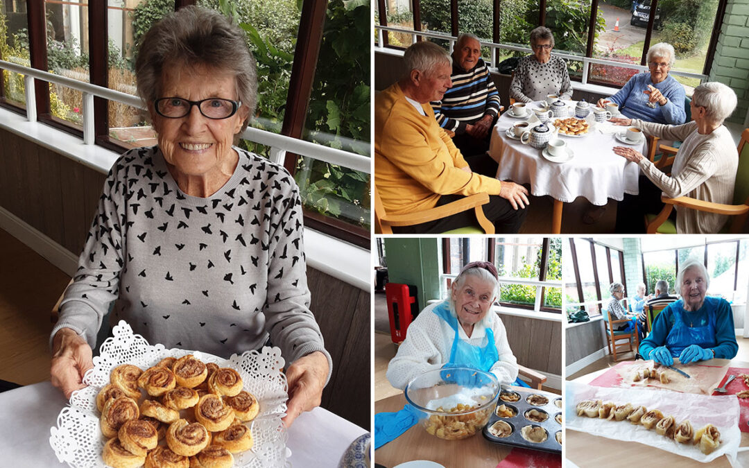 The Old Downs Residential Care Home residents make scrumptious pastries