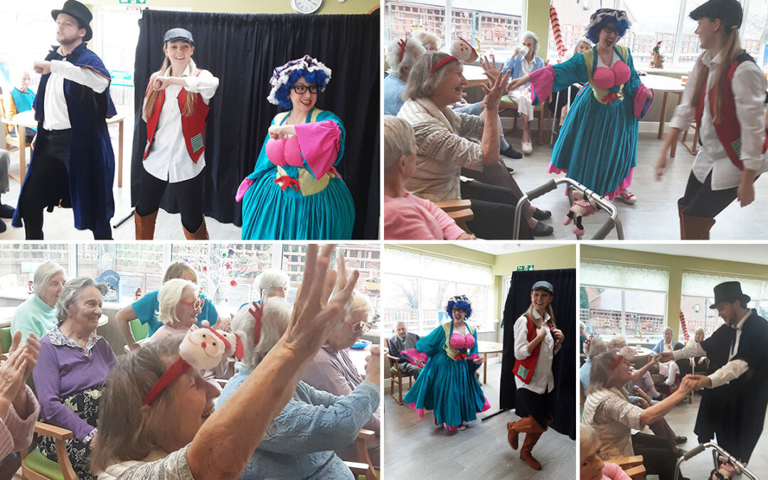 Jack and the Beanstalk comes to The Old Downs Residential Care Home