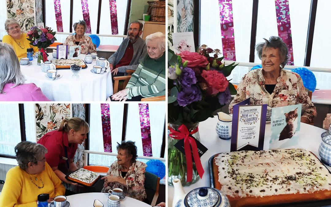 Happy birthday to Ann at The Old Downs Residential Care Home