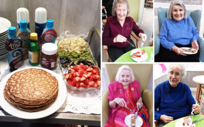 Pancake Day delights at The Old Downs Residential Care Home