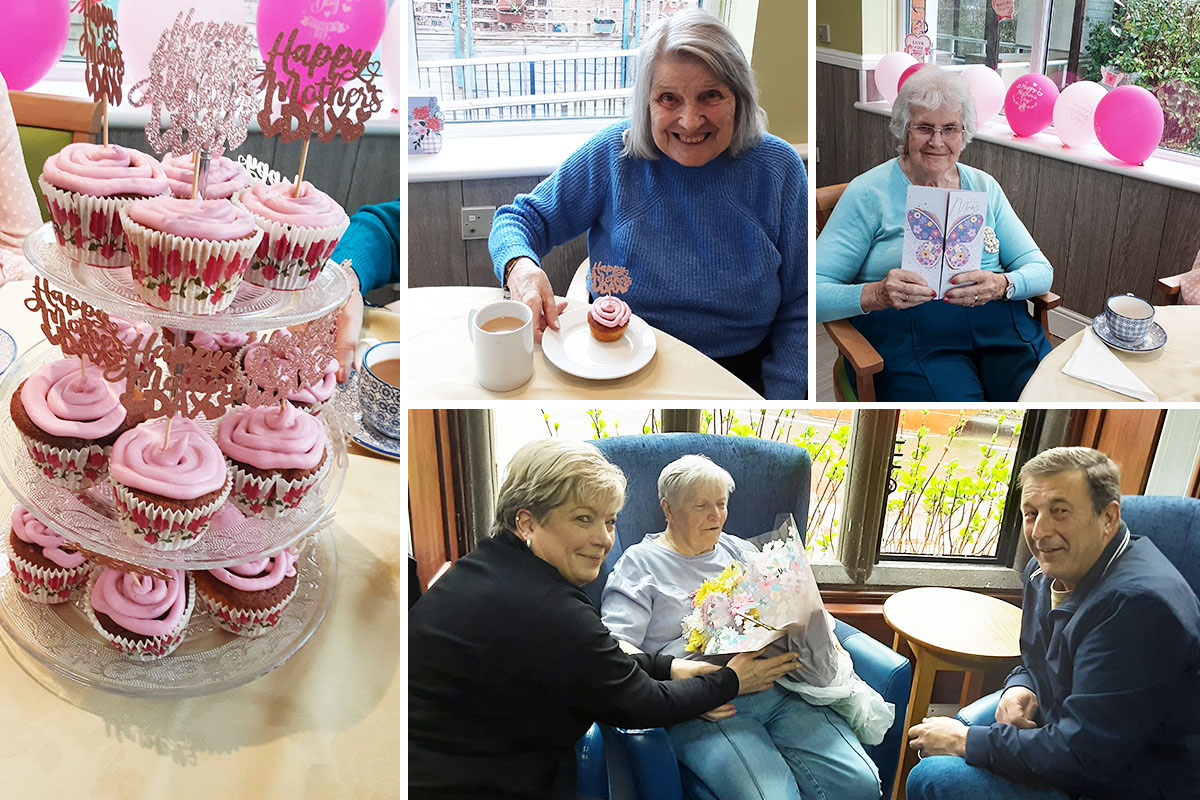 Mothers Day tea at The Old Downs Residential Care Home