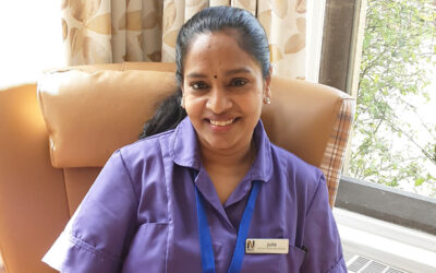Team member Julie at The Old Downs Residential Care Home