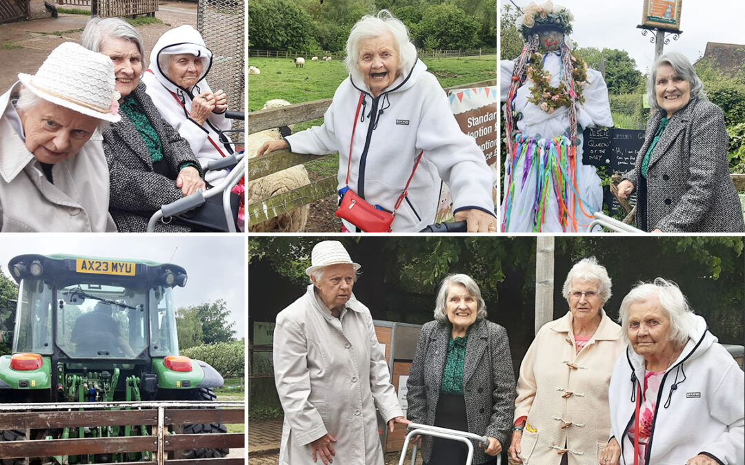 The Old Downs Residential Care Home residents enjoy a visit to Kent Life