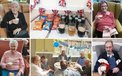 Beer Day Britain and Father's Day at The Old Downs Residential Care Home