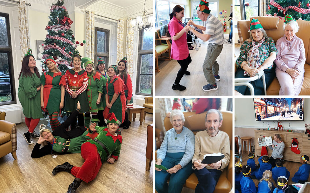 Elf Day 2024 at The Old Downs Residential Care Home