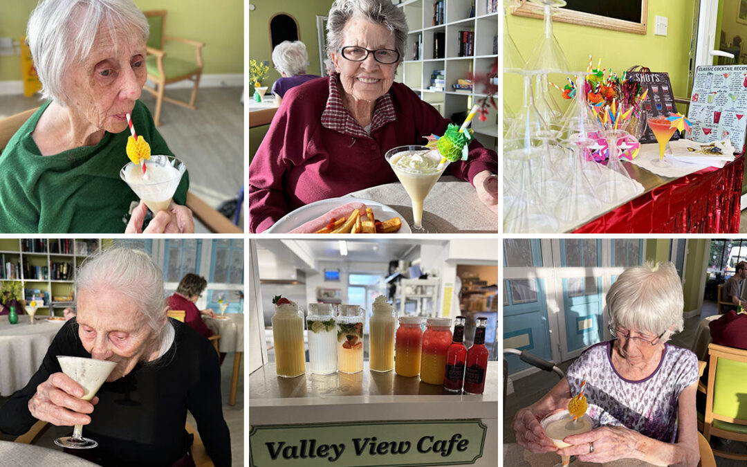 Happy Hour cocktail evening at The Old Downs Residential Care Home