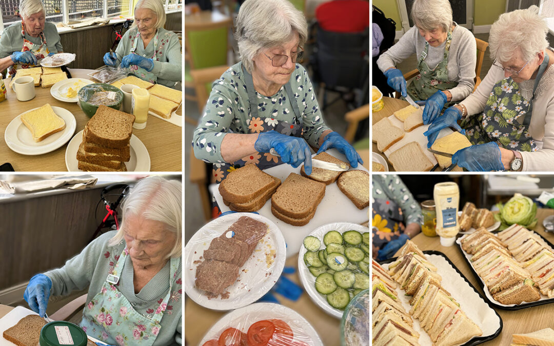 Maintaining independence through Cooking Club at The Old Downs Residential Care Home