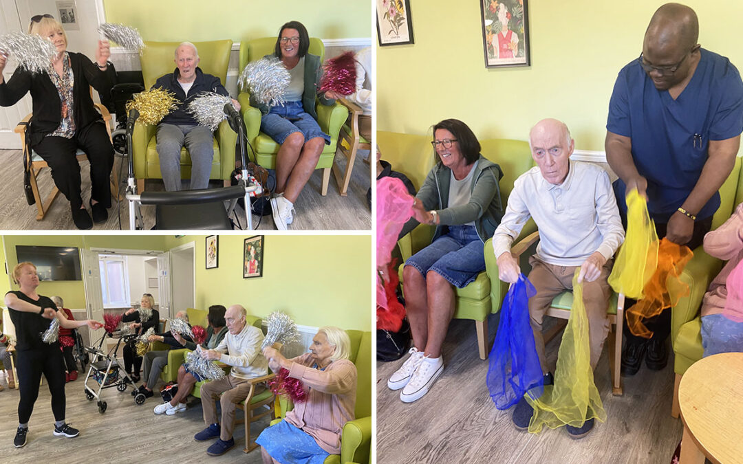 The Old Downs Residential Care Home hosts Right Step fitness classes