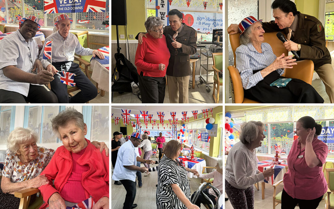 The Old Downs Residential Care Home hosts VE Day party with live music