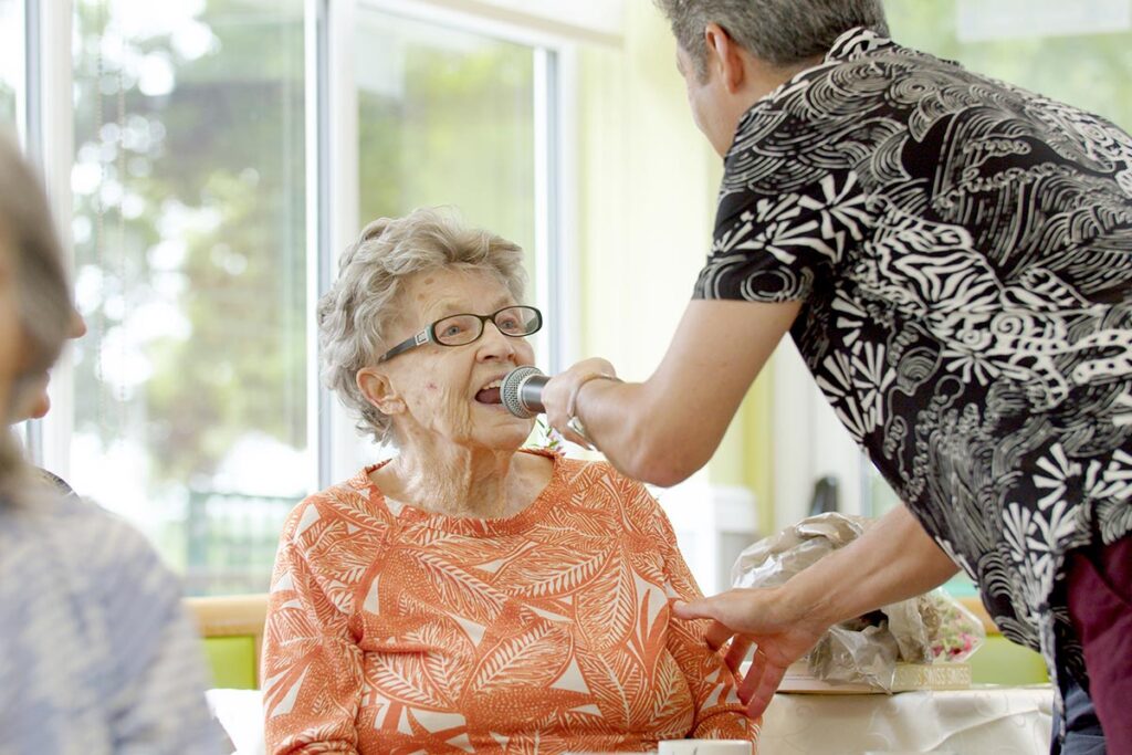 Live music and entertainment at The Old Downs Residential Care Home