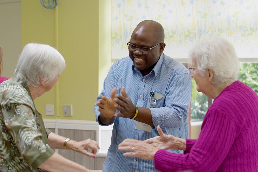 Live music and entertainment at The Old Downs Residential Care Home
