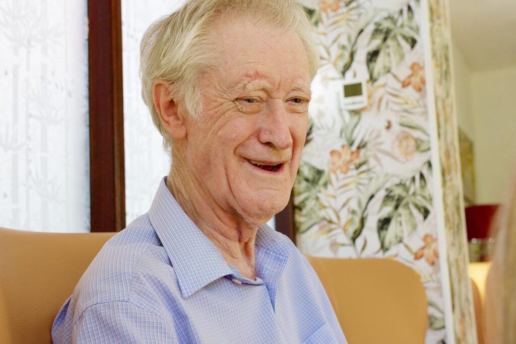 One of our residents at The Old Downs Residential Care Home