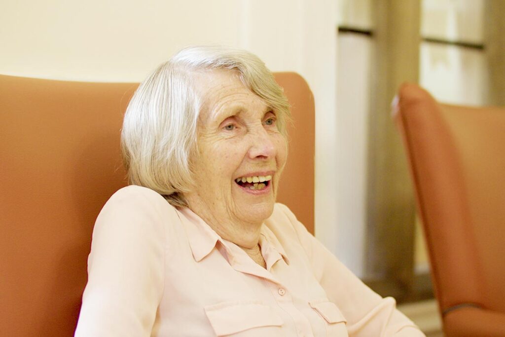 One of our residents at The Old Downs Residential Care Home