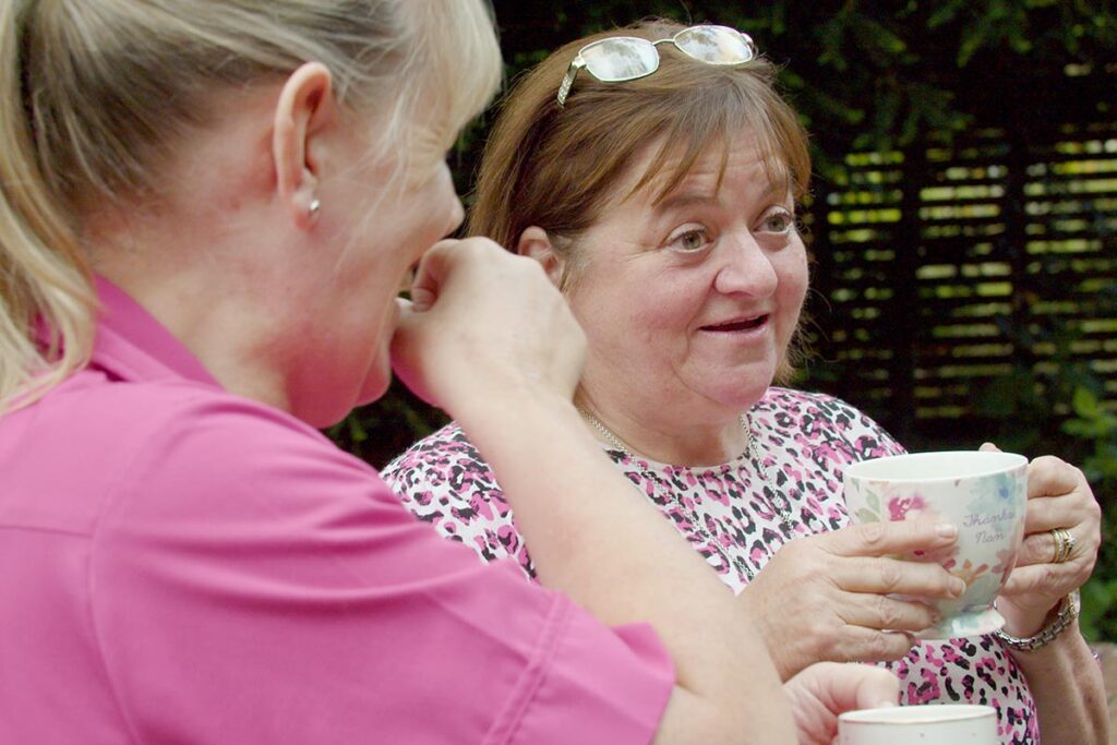 Team members at The Old Downs Residential Care Home