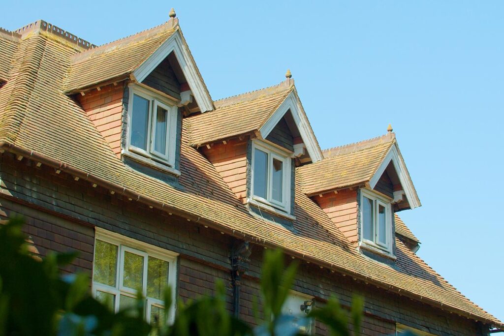 The front of The Old Downs Residential Care Home