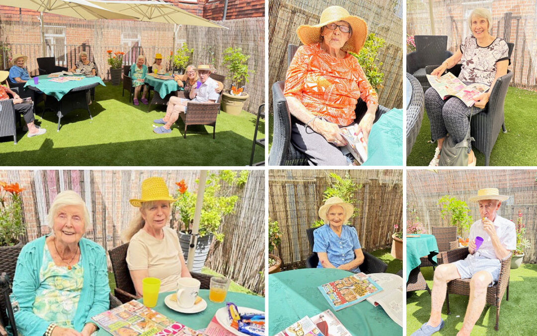 New garden sanctuary at The Old Downs Residential Care Home