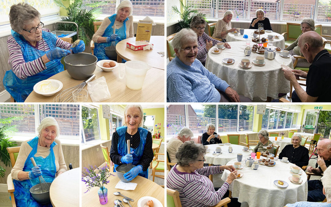 The Old Downs Residential Care Home celebrates National Lemon Drizzle Cake Day