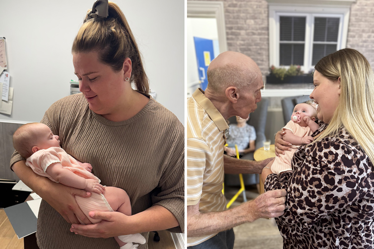 The Old Downs Residential Care Home family welcomes a new member